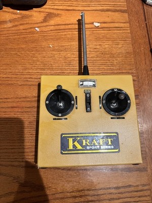 Vintage Kraft Sport Series  Aircraft Transmitter UNTESTED 5channel  RC Plane