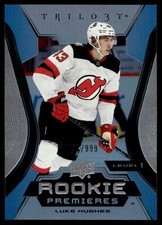 2024-25 Upper Deck Trilogy Rookie Premieres Level 1 Luke Hughes RC /999 #147