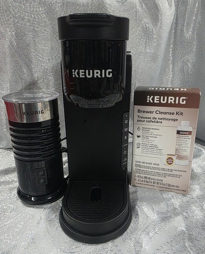 Keurig K-Express Single Serve K-Cup Pod Coffee Maker/ Cleanse Kit/ Milk Frother - 第 1/12 張圖片
