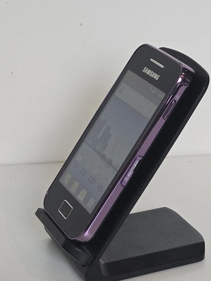 Samsung Galaxy Ace GT-S5830 - Purple (Unlocked) Smartphone - Image 4 of 4