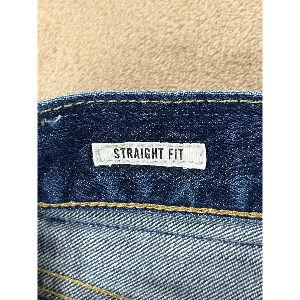 Todd Snyder Straight Fit Selvedge Denim Jeans 36x32 Blue Menswear custom hem - Image 3 of 4