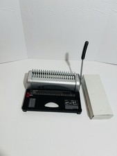 TIANSE Legatrice Spirale Bobina Raccoglitrice Punzonatrice Manuale con Insertore Elettrico