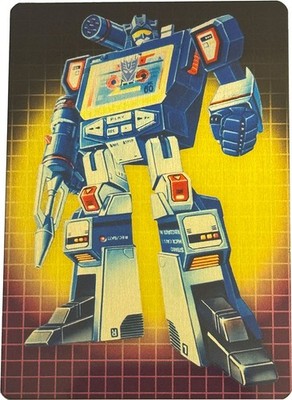 2026 DYNAMITE TRANSFORMERS 40TH METAL SOUNDWAVE METAL INSERT CARD #12