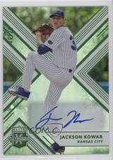 2018 Panini Elite Extra Edition Emerald Auto 6/25 Jackson Kowar #32 Auto s3g