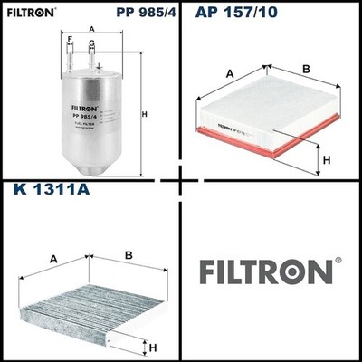 Filtron SET-31473371 Filterset, Inspektionspaket für VW CRAFTER Kasten CRAFTER