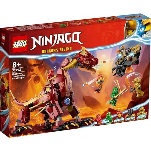 LEGO Ninjago Flame Heatwave Dragon Christmas Present Gift 71793 Toy Block Birthd - Bild 2 von 9