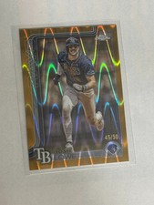 2025 Topps Chrome Sapphire Edition - Josh Lowe, Josh Lowe #111 Gold /50