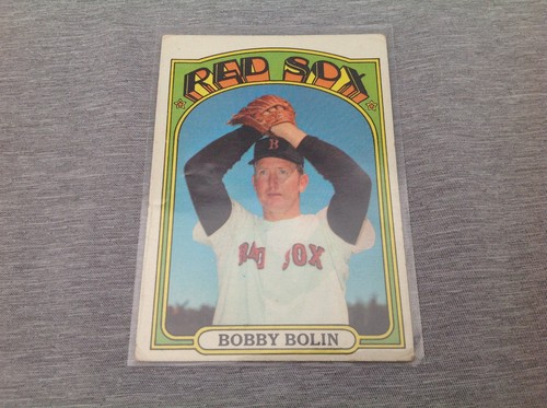 1972 Topps #266 Bobby Bolin in Plastic Sleeve - Picture 4 of 4
