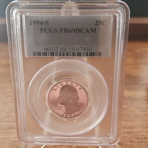 1994-S Washington Quarter Proof PCGS PR69DCAM