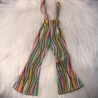 New ListingVintage 60's Barbie CLONE Mod Era Multicolor Stripes Jumper Pants FADED COLOR