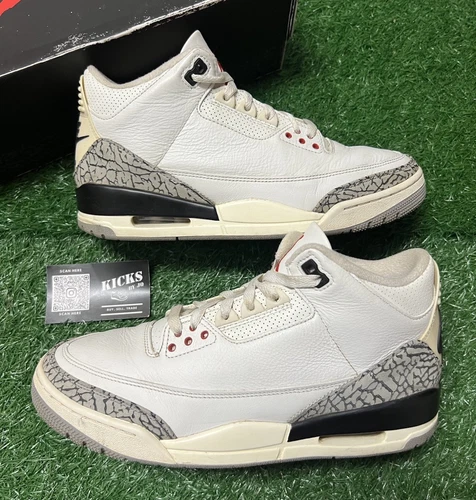 Jordan 3 Retro White Cement Reimagined Size 9.5 OG All (DN3707-100)