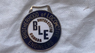 Brotherhood of Locomotive Engineers Watch Fob - Free Shipping!
