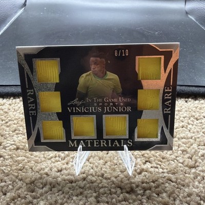 Vinicius Junior 2025 Leaf In The Game Used Octo Swatch Silver 8/10 Real Madrid