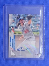 2020 Topps Mini Autographs Tony Gonsolin RC Auto #TG-A