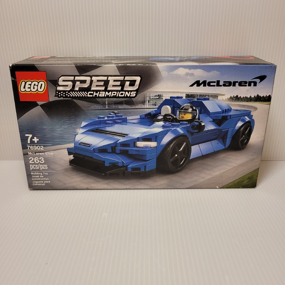 LEGO Speed Champions - McLaren Elva #76902, 263 Pcs, 2021 ~ NEW