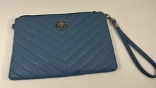 Rebecca & Rifka Wrist Wallet Bag Blue
