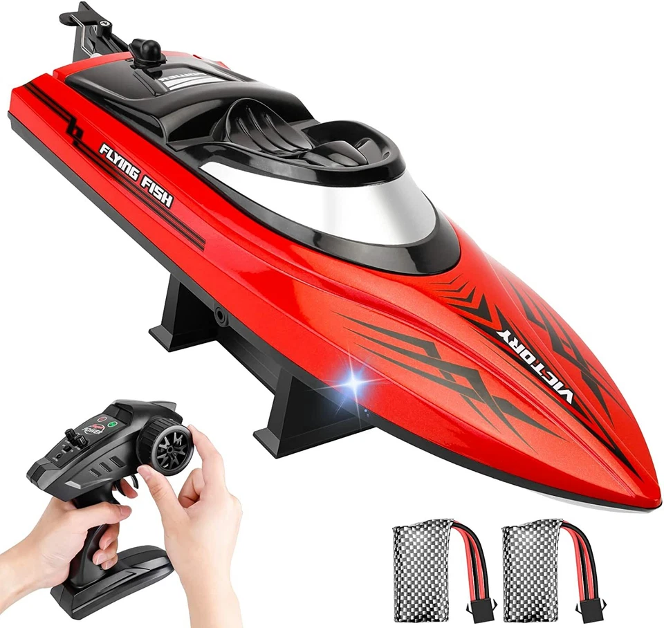 20+ MPH Brushless RC Boat Fast Remote Control Boat for Pools and Lakes 2.4Ghz - Image 3 of 4
