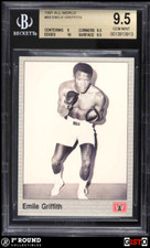 POP 1: Emile Griffith BGS 9.5: 1991 All World Boxing 1st Boxing Card Gisto #89