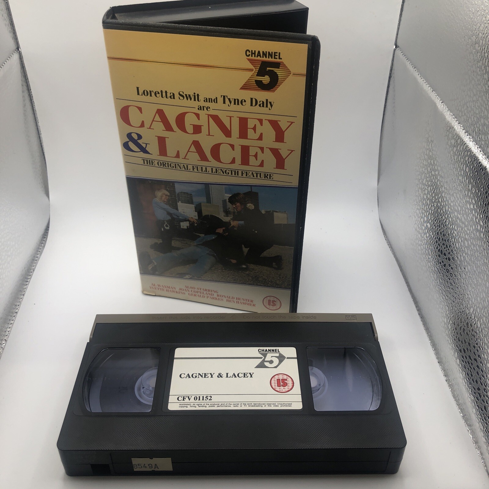 CAGNEY & LACEY 1981 VHS ORIGINAL FULL FEATURE MOVIE LORETTA SWIT TYNE DALY VIDEO