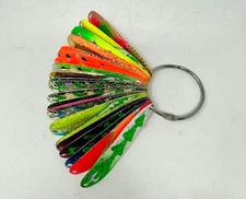 * REEF RUNNER * SPOON COLOR SAMPLES ' 3.5" ' LOT OF 26 COLORS/PATTERNS