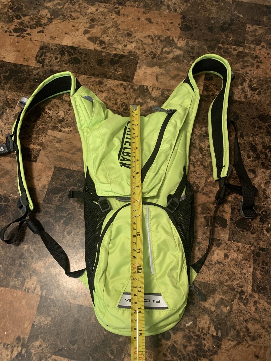 CamelBak Lime and Charcoal Hydration Pack Backpack Camelbak M.U.L.E. 12 Hydration Pack - Gunmetal-Lime  main image 4