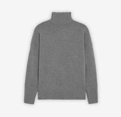【美品】MAISON KITSUNÉ HIGH COLLAR PULLOVER MAISON KITSUNE FOX HEAD OVERSIZE HIGH NECK PULLOVER SWEATER