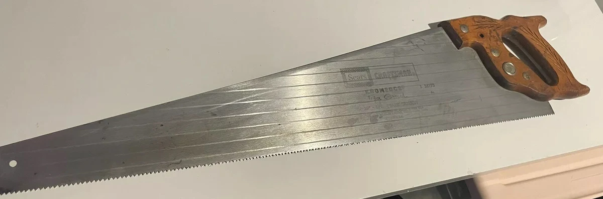 Craftsman crosscut cheap saw