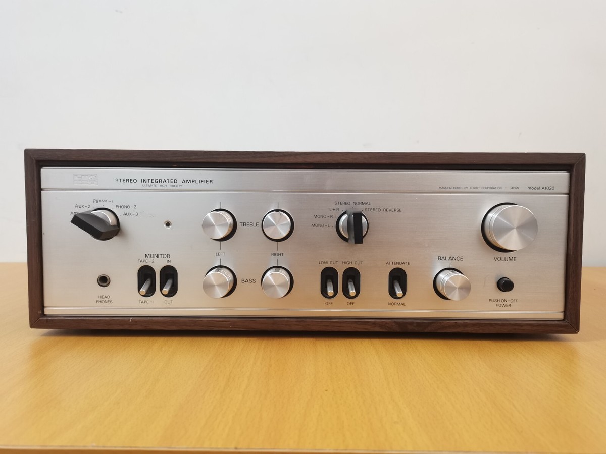 LUXKIT A1020 Integrated Tube Amplifier 6RA8 Push-Pull 10W | eBay LUXKIT A1020 Integrated Tube Amplifier 6RA8 Push-Pull 10W | eBay