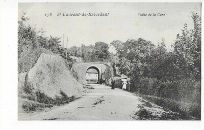 76 Saint Laurent De Brevedent Voute De La Gare
