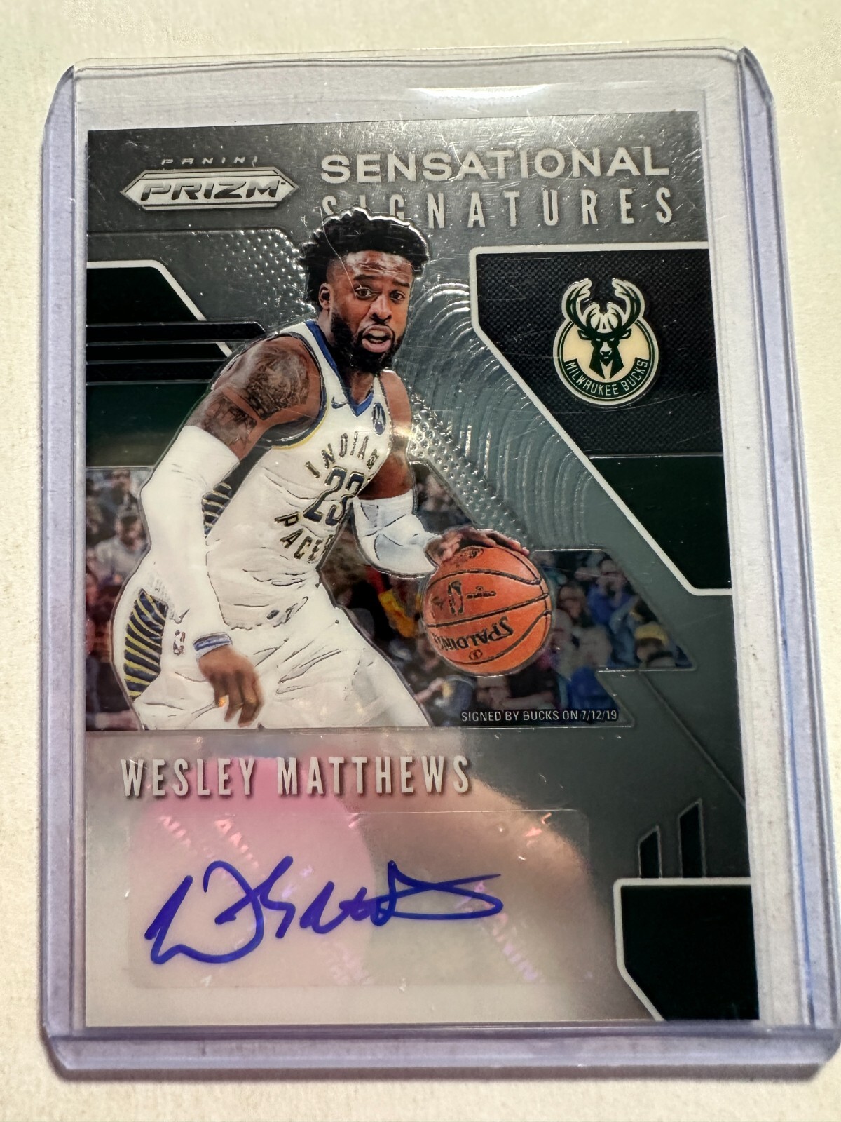 K31,416 - 2019-20 Panini Prizm Sensational Signatures #85 Wesley ...