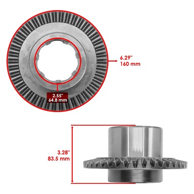 Front Diff Ring & Pinion For Polaris Ranger XP 700 05-08