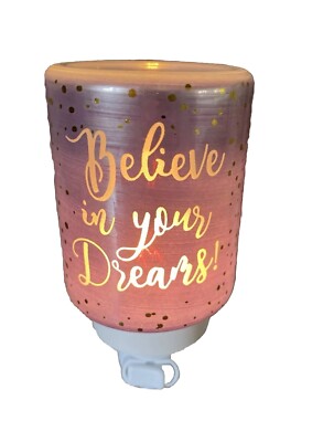 Scentsy ''Believe in Your Dreams'' Plug In Smaller Wax Warmer NEW IN BOX NIB NIP