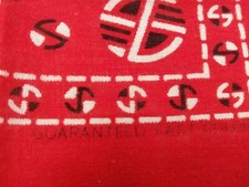 Vintage Guaranteed Fast Color BANDANA 100  Cotton Made In The USA Biker Western