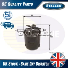 Fits Nissan Qashqai NV200 X-Trail 1.5 dCi 2.0 Fuel Filter Stallex