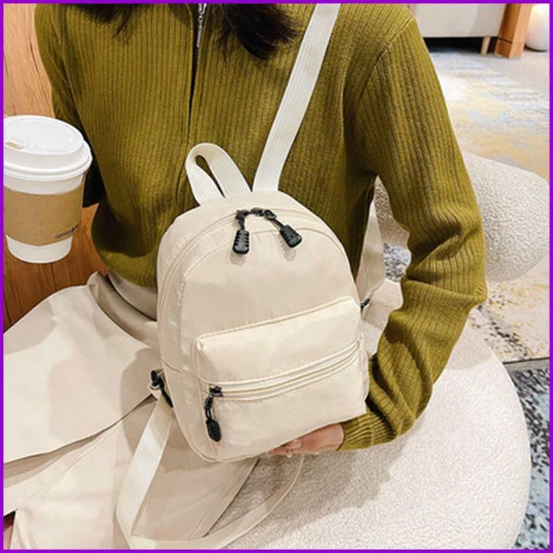 Nuevo diseñador de moda, Mochila de cuero para mujer, Mini Mochila pequeña  multifunción de tacto suave, bolso de hombro para mujer, bolso para chica –  Los mejores productos en la tienda online