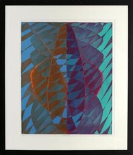 Stanley William Hayter, Dromond, Soft-ground Etching on BFK Rives, signed, numbe