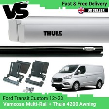 VAMOOSE MULTI RAIL THULE 4200 SILVER AWNING FORD TRANSIT CUSTOM MK1 12-23 LWB