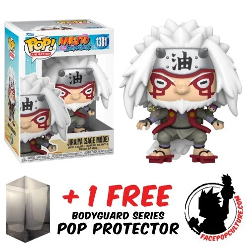 FUNKO POP NARUTO SHIPPUDEN JIRAIYA SAGE MODE #1381 EXCLUSIVE VINYL FIGURE