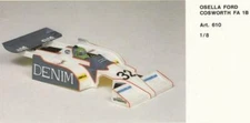 Delta Plastik S0610/1.5 - OSELLA FORD 1/8 Scale GP RC car body