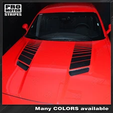 Decals for Dodge Challenger 2015-2023 Hood Side Accent Stripes (Choose Color)