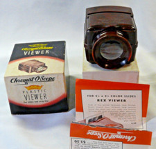 Vintage Imperial Chromat-O-Scope Plastic Slide Viewer In Original Box