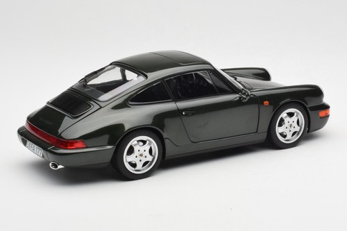 187321 Porsche 911 964 Carrera 4 Green Metallic Norev 1/18 - Imagen 3 de 8