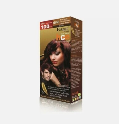 Farger Hair Care Expert Permanent Hair Color Cream Copper Brown 6/43 100 ml