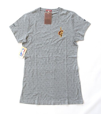 Mitchell & Ness Women s Gray Cleveland Cavaliers Printed Crew T-Shirt Dress - XS