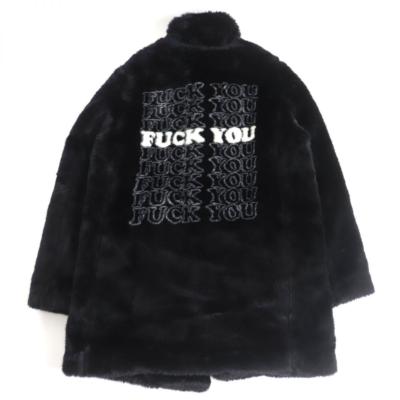 supreme×hystericglamor ファーコート 17AW Supreme Hysteric Glamour Faux Fur Jacket Coat Black S | eBay