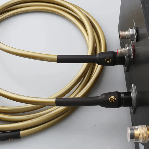Pair OCC Silver Plated Cord HiFi Audio Interconnect XLR Balanced Signal Wire NEW - Picture 1 of 5