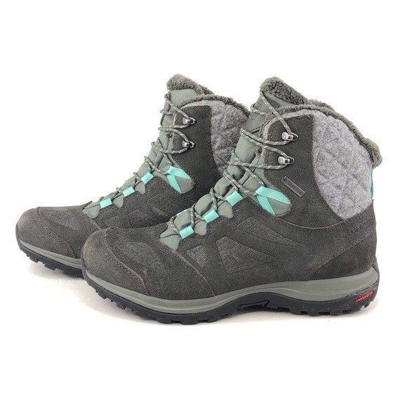 Stivali da trekking Salomon Ellipse invernali GTX da donna taglia 9 EUR 41 1 3 Castor Beluga