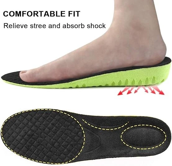 Ailaka Height Increasing Shock Absorbing Sports Shoe Insoles