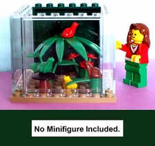 Sea Frog Aquarium Tank Animal Pet Mini (No Minifig) MOC - MADE OF LEGO BRICKS