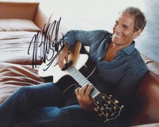 MICHAEL BOLTON - Music Superstar GENUINE SIGNED AUTOGRAPH